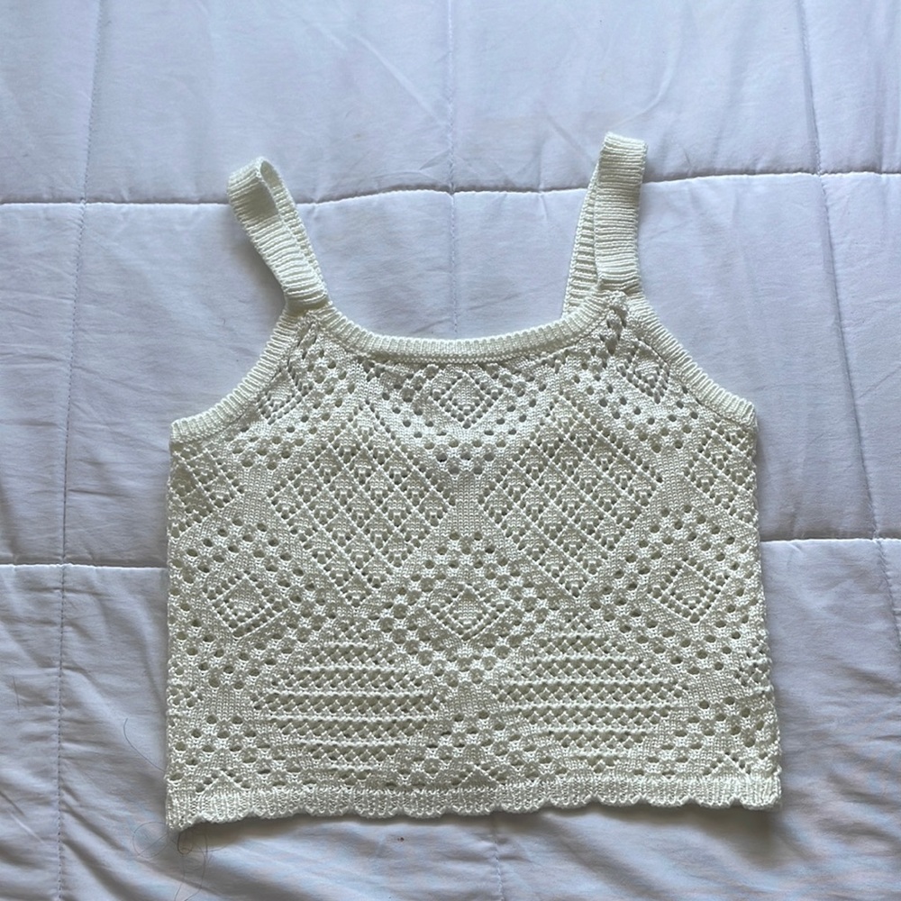 Crocheted Crop Top